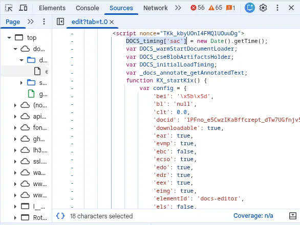 Hacking Google Docs via the Developer Console